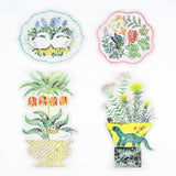 iyo okumi: Transparent Embroidery Sticker Set