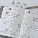 iyo okumi: Transparent Embroidery Sticker Set