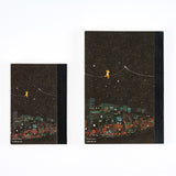 Hiroko Kubota: Hobonichi Graph Notebook - Another night of falling star sparklers