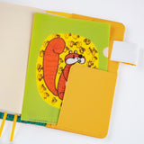 100%ORANGE: Hobonichi Folder Set of 3 for A6 Size (Squirrel's Moving Day)