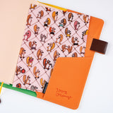 100%ORANGE: Hobonichi Folder Set of 2 for A5 Size (Squirrel's Moving Day)