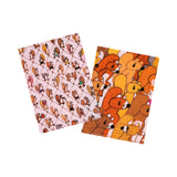 100%ORANGE: Hobonichi Folder Set of 2 for A5 Size (Squirrel's Moving Day)
