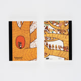 100%ORANGE: Hobonichi Paper(s) - Squirrel Appears