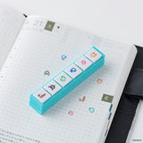 Kodomo no Kao x Hobonichi: Pochitto6 Push-Button Stamp (Tamagotchi)