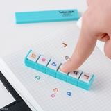 Kodomo no Kao x Hobonichi: Pochitto6 Push-Button Stamp (Tamagotchi)