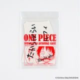 Hobonichi ONE PIECE magazine: Vivre Card & Treasure Tab Letterpress Printed Card