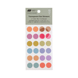 Hobonichi TSUKI no IRO: Transparent Dot Stickers