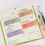 Hobonichi TSUKI no IRO: Sticky Notes