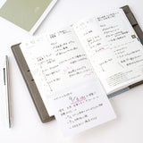 Hobonichi TSUKI no IRO: Add-on Sticky Notes