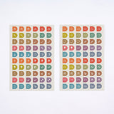 Hobonichi TSUKI no IRO: Sticker Set (Schedule)