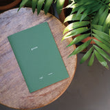 Laconic Style Notebook - B6 - Green Gardening Journal