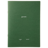 Laconic Style Notebook - B6 - Green Gardening Journal