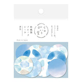 Furukawashiko Washi Paper Peach Iroiro-Do Flake Stickers