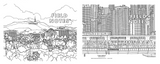 Field Notes Streetscapes Sketchbooks - Los Angeles & Chicago - 2 Pack