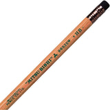 Mitsubishi 9852EW Set of 12 Recycled Pencils with Eraser - HB