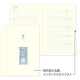 Midori 10 Year Diary Red