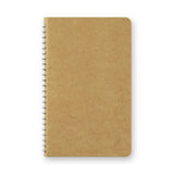 Traveler's Company Spiral Ring A6 Slim MD White Paper Notebook