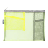 Midori Large Mesh Pencil Case & Tool Pouch Green
