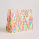 Hand Marbled Neon Large Gift Bags