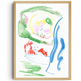 A3 Print - Miyazaki / Ponyo - Gaelle Loth