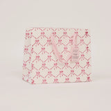 Medium Hand Block Printed Pink Sorbet Gift Bags