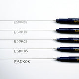 Sakura Micron Pigma Fineliner Black Ink 5 pack