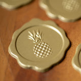 Greeting Life Sealing Stickers - Pineapple