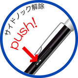 Ohto Minimo Ball Point Pen In Card Case - Pink
