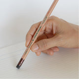 Mitsubishi 9852EW Set of 12 Recycled Pencils with Eraser - HB
