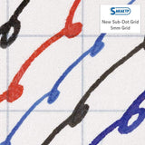 Iroful 75gsm Paper - 100 Sheets - A5 - 5mm Grid