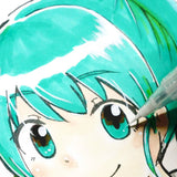 Kuretake ZIG Cartoonist Brush Pen - Ultra Fine - White