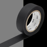 MT Matte Black Washi Tape