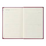 Midori 10 Year Diary Red