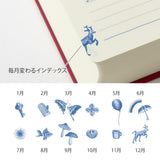 Midori 10 Year Diary Red