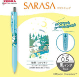 Zebra Sarasa Clip x Moomin 0.5mm Gel Pen