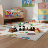Iwako Puzzle Erasers - Pandas Set