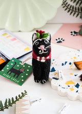 Niaski Felt Cat Hanging Decoration - Frida Catli
