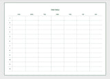 Livework Undated 4 Month Study Planner
