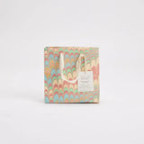 Hand Marbled Small Gift Bags - Bouquet Design