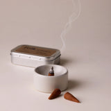 FieldDay Forage Folk Tin of Incense Cones - Woodlands and Ripe Fig