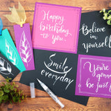 Kuretake ZIG Cartoonist Brush Pen - Ultra Fine - White