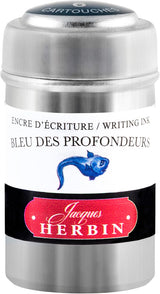 J Herbin Tin of 6 Ink Cartridges