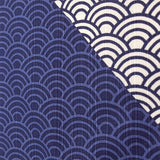 HAMAMONYO Furoshiki Wrapping Cloth - Split Dye - Blue Sea Wave