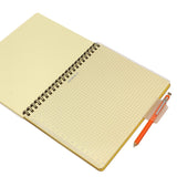 Delfonics Rollbahn Pencil Board for A5 Spiral Bound Notebook - Clear Grid