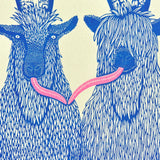 Silly Billies A3 Riso Print