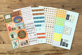TRAVELER'S Notebook Refill: 2027 Customise Sticker Set