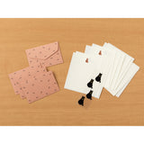 Midori Mini Letter Paper & Envelopes - Black Cats
