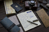 Yamamoto Paper RO-BIKI Topographical Map Notebook - Blank