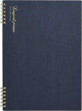 Nakabayashi Blue Logical Prime Ringbound Notebook B5 6mm Ruled
