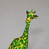 Giraffe Leather Bookmark